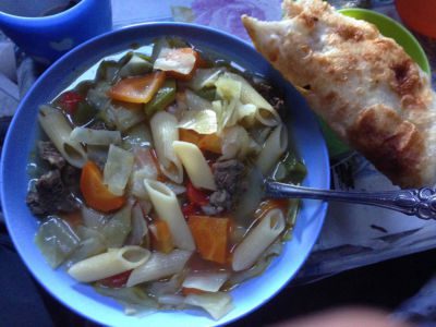 Cuisine en Mongolie - Pain en accompagnement