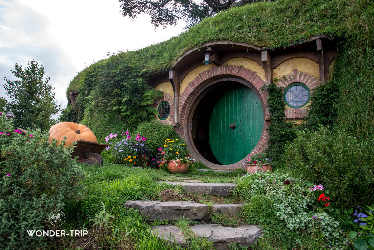 Hobbiton Village hobbits - Maison de Bilbo Sacquet